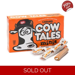 Mini Vanilla Cow Tales | Soft Chewy American Candy